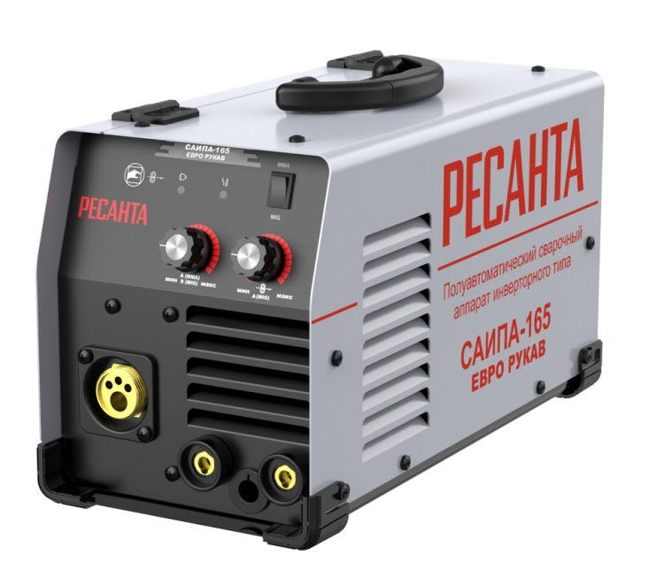 Сварочный полуавтомат Ресанта САИПА-165 Евро рукав (MIG/MAG) Сварочный полуавтомат Ресанта САИПА-165 Евро рукав (MIG/MAG)