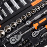 Набор инструментов, 1/2", 1/4", CrV, в кейсе 108 предметов Вихрь