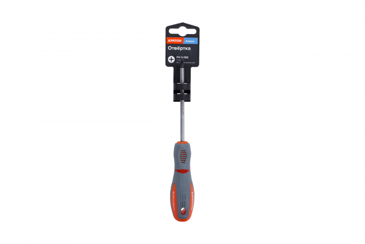 Отвертка Кратон Premium PH1х100