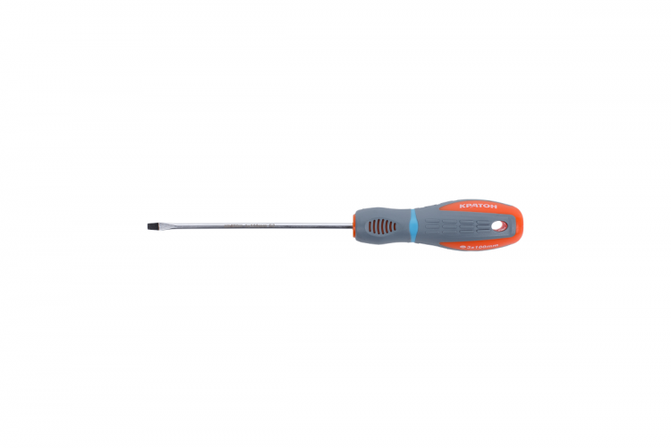 Отвертка Кратон Premium SL3x100