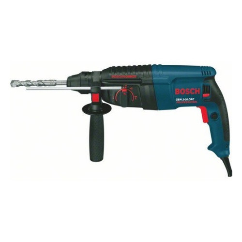 Перфоратор Bosch GBH 2-26, 800Вт, 0-900об/мин, удар 2,7Дж, 3 режима, SDS+(пр-во: Германия) Перфоратор Bosch GBH 2-26, 800Вт, 0-900об/мин, удар 2,7Дж, 3 режима, SDS+(пр-во: Германия)
