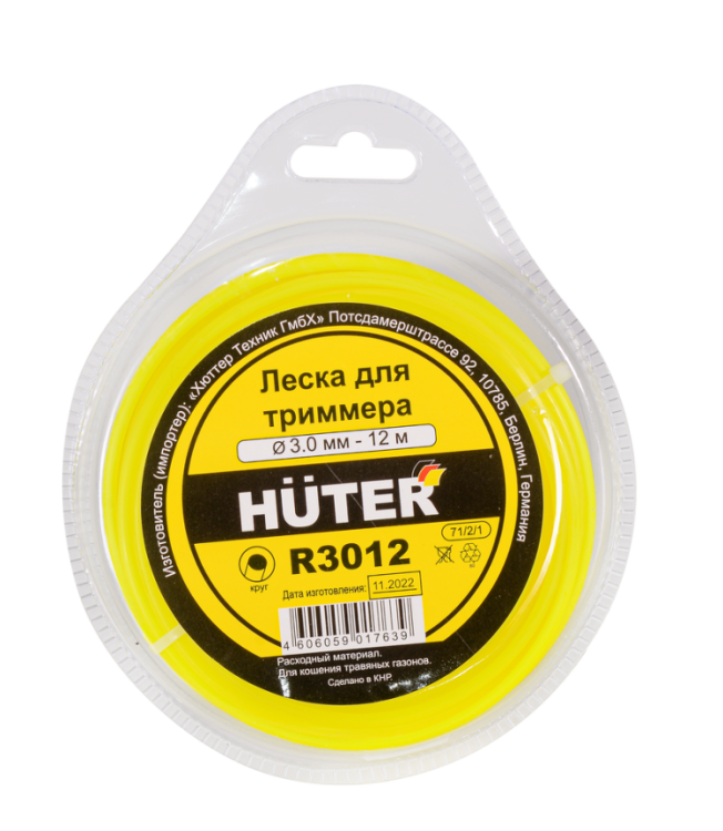 Леска HUTER R3012 Леска HUTER R3012