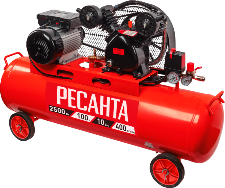 Компрессор Ресанта КП-100/400Р Компрессор Ресанта КП-100/400Р