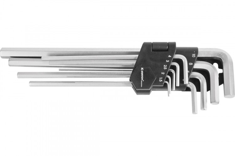 Набор ключей шестигранных Кратон, 7 шт